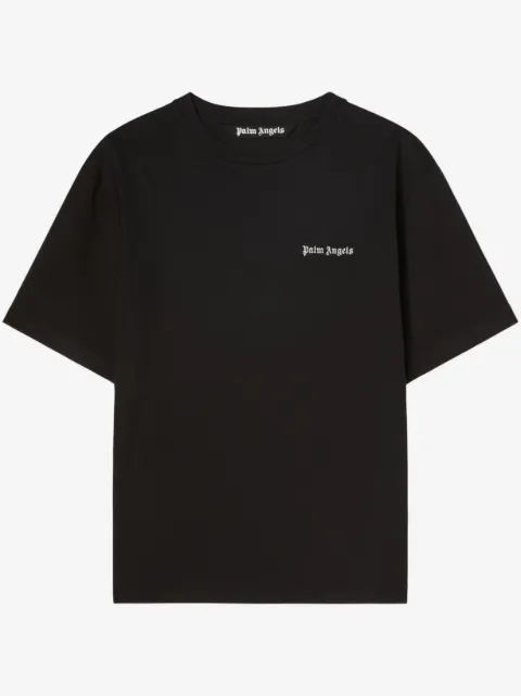 Palm Angels embroidered-logo crew-neck T-shirt
