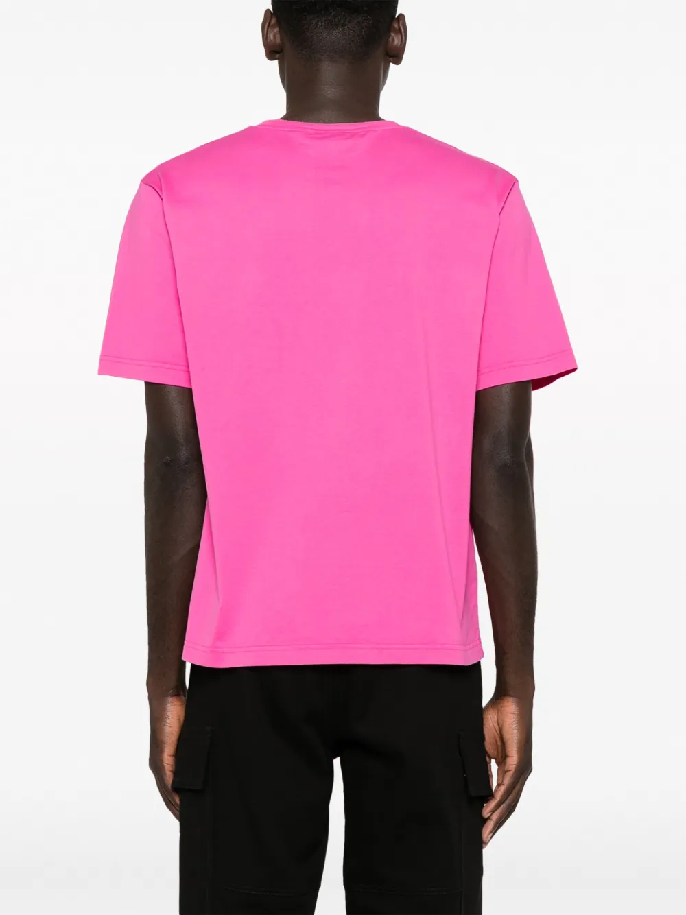 Palm Angels T-shirt met logoprint Roze