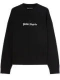 Palm Angels logo-print crew-neck sweatshirt - Black