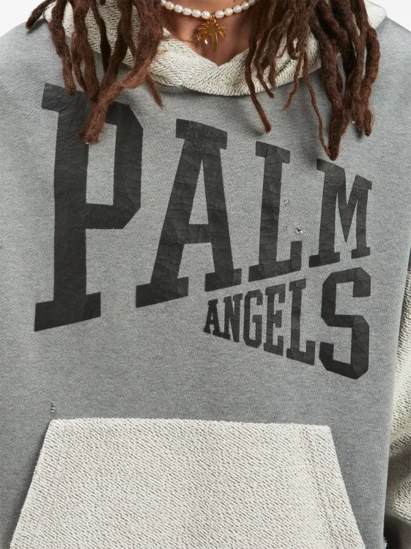 Palm angels cheap patchwork hoodie