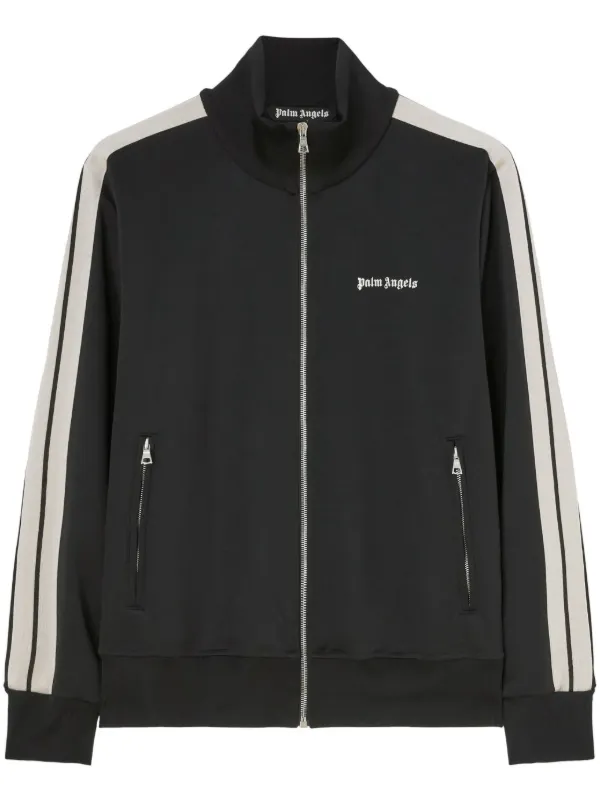 Palm angels logo best sale print track jacket