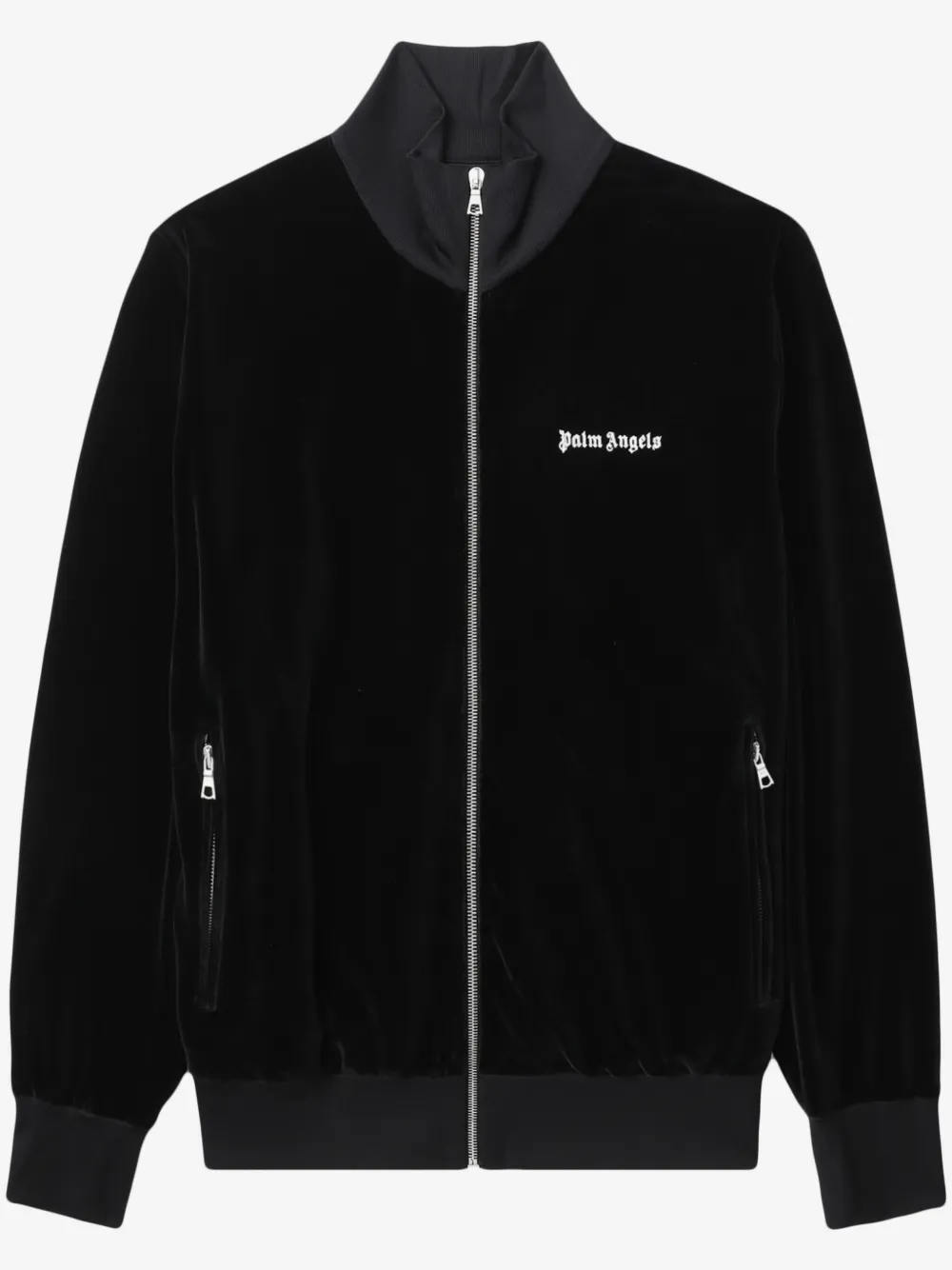 Palm Angels logo-print track jacket | Black | Image 1