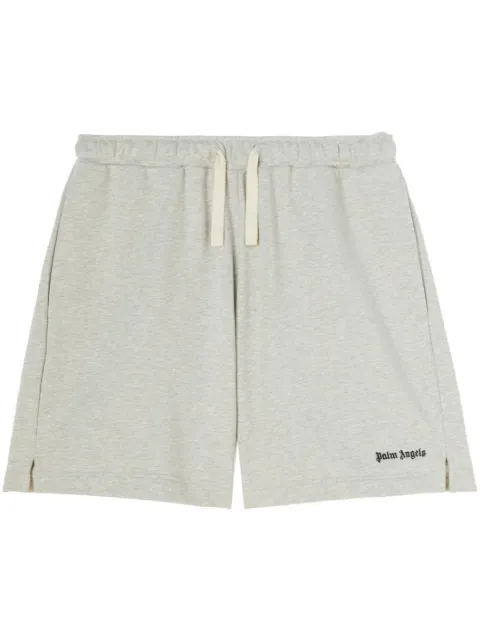 Palm Angels Joggingshorts mit Logo-Stickerei