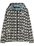 Palm Angels Dripping Palm hooded jacket - Black