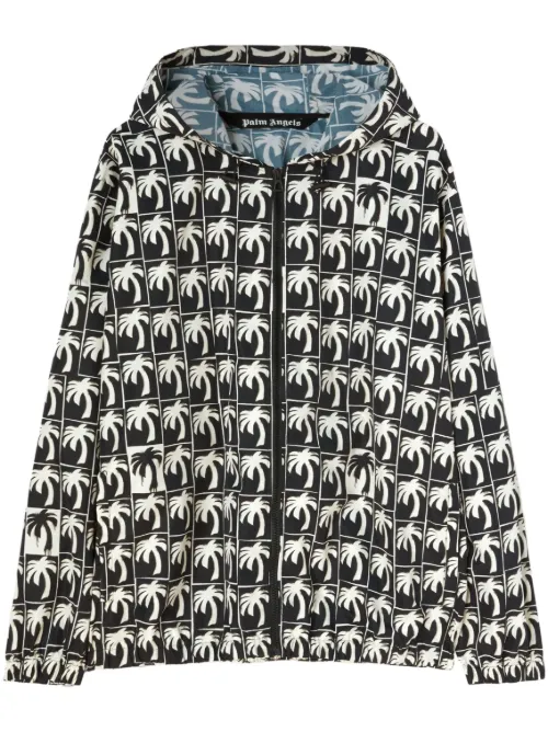 Veste Dripping Palm à capuche - Palm Angels - Modalova