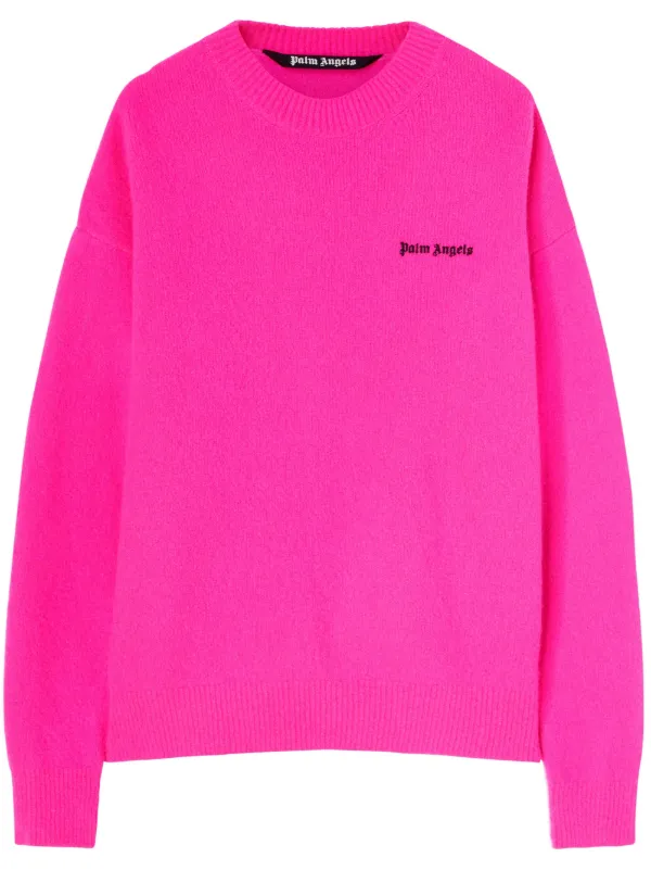 Palm Angels Trui Met Geborduurd Logo Farfetch