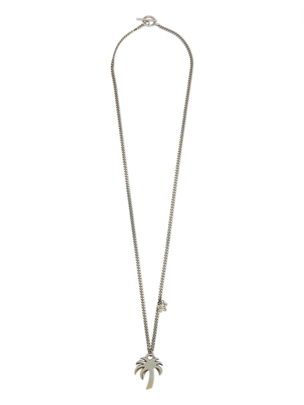 Palm Angels Monogram Chain Necklace - Silver - One Size