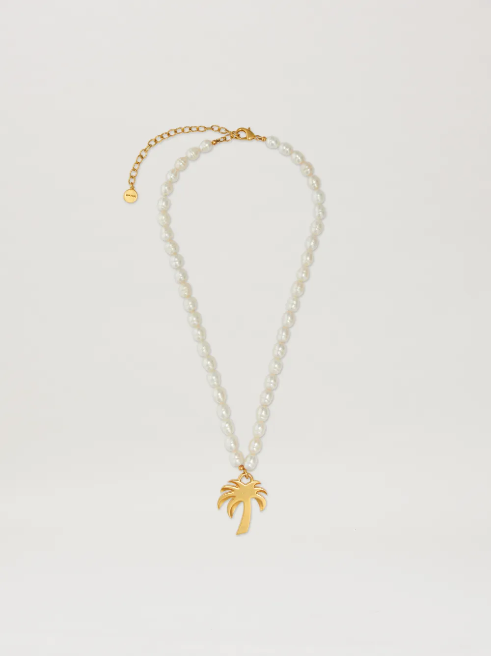 Pearls Palm Necklace in gold Palm Angels® Official