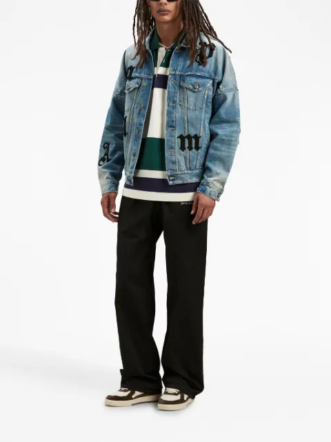 Giacca palm angels jeans hot sale