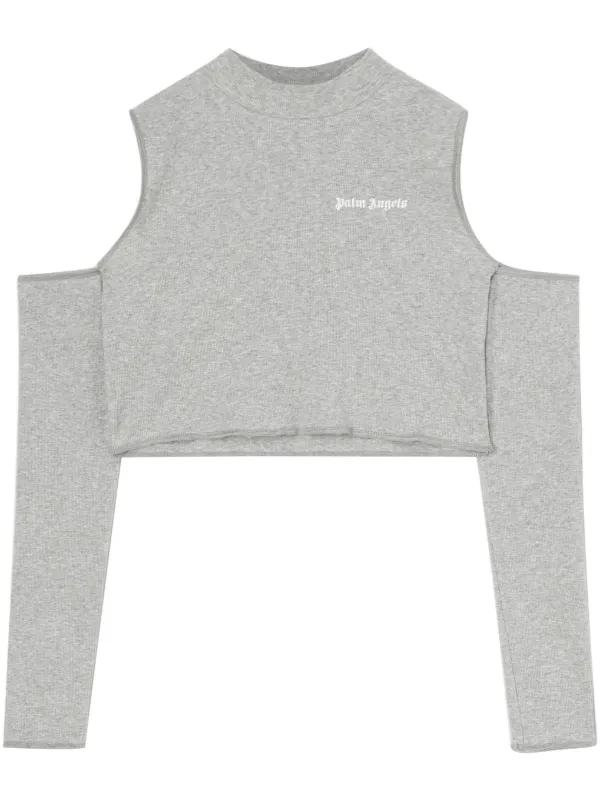 Palm angels crop online sweater