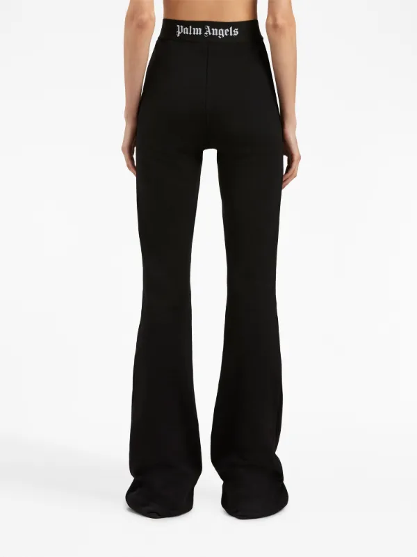 【関税＆送料込み】Palm Angels 'Logo Tape' Pants Palm Angels logo-tape Trousers | Black | FARFETCH