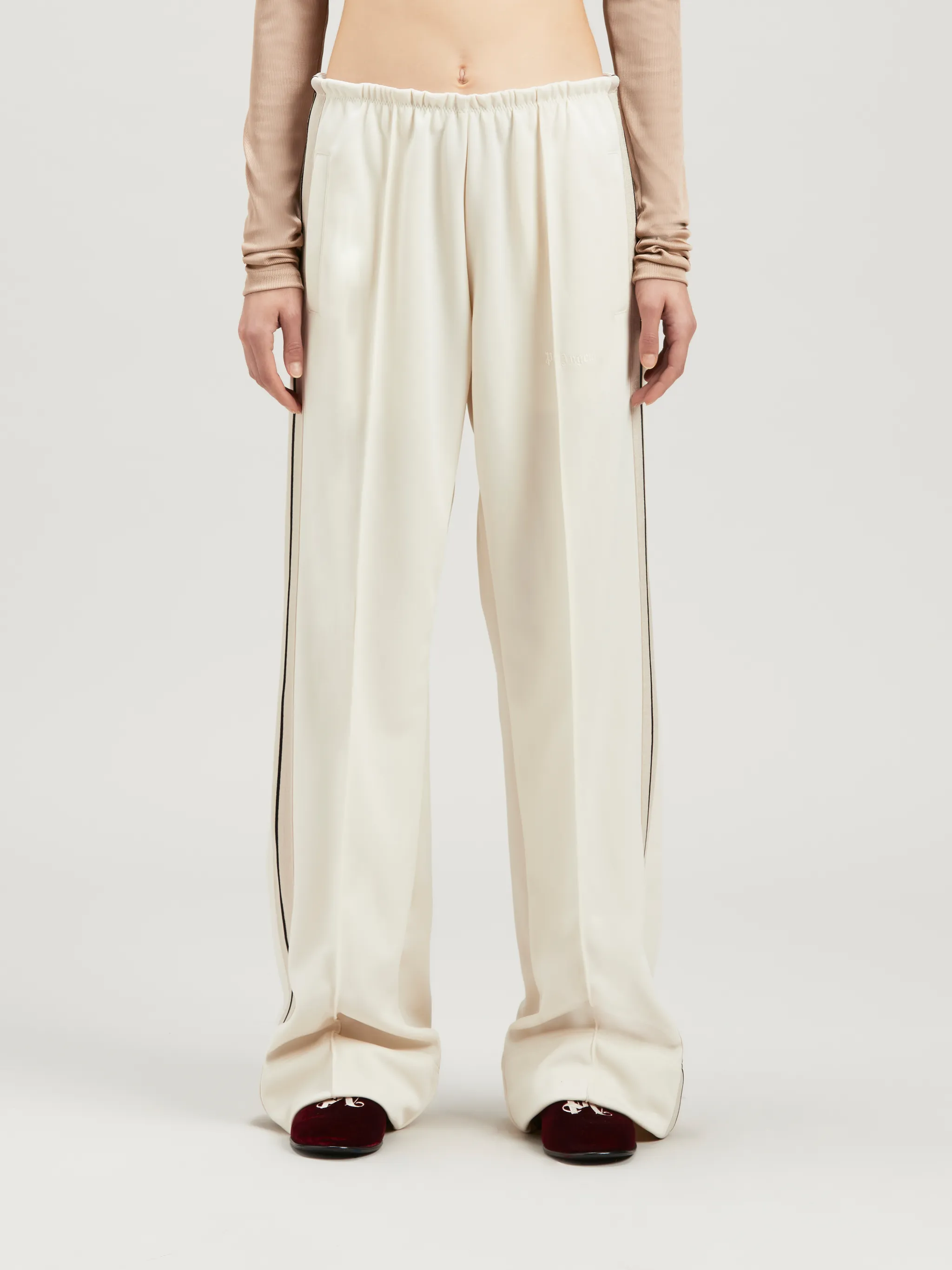 Classic Loose Track Pants in white Palm Angels® Official