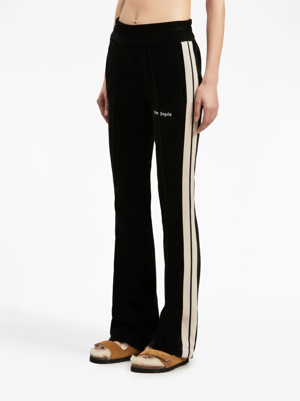 Palm angels flared hot sale track pants