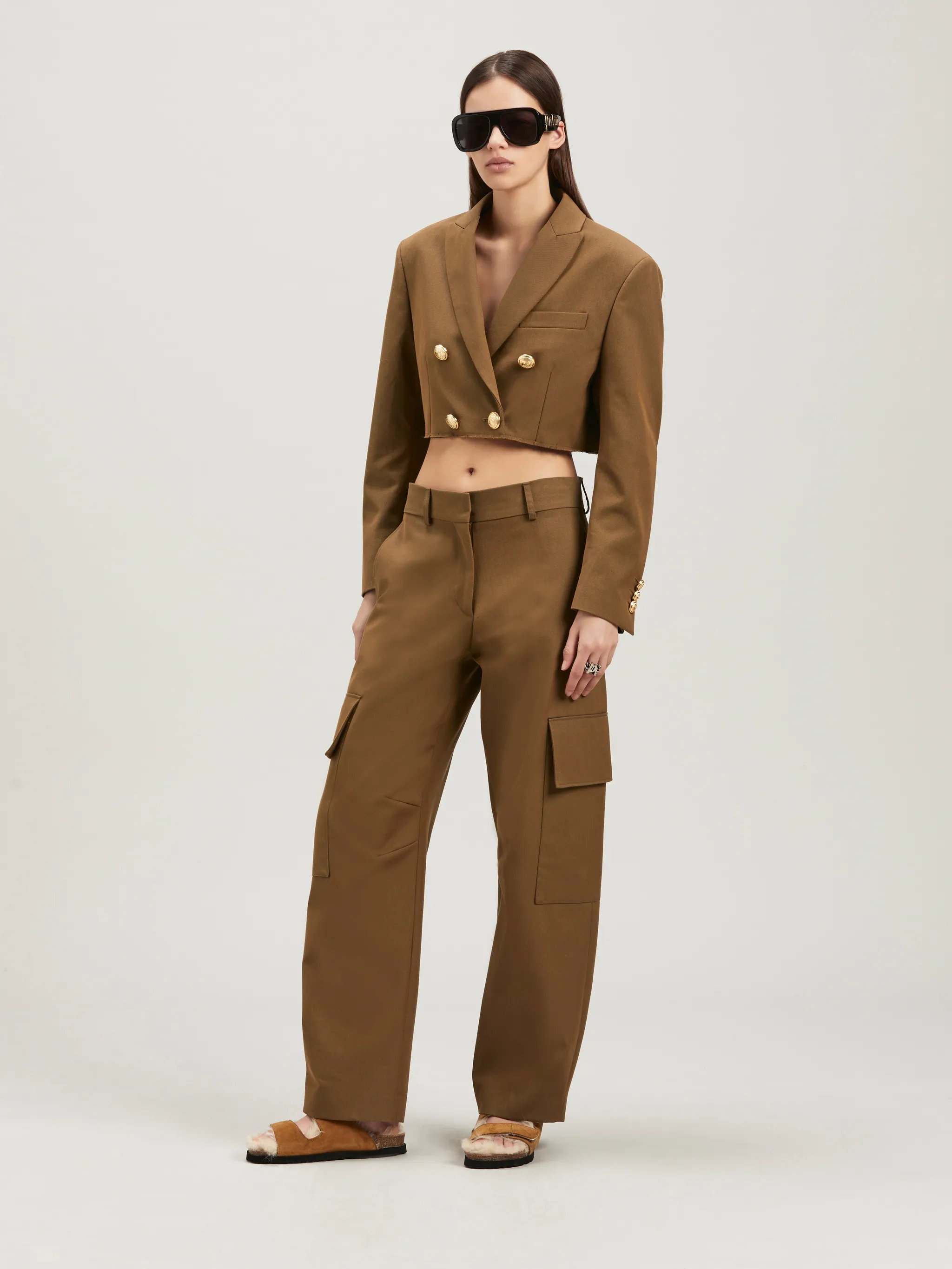 Boyfriend Cropped Blazer