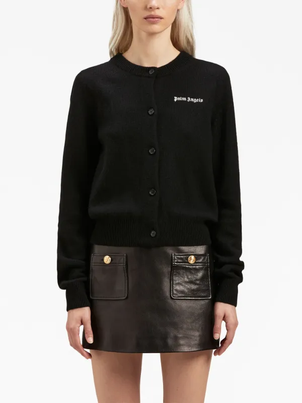 MONCLERカーディガン Palm Angels ジップアップ シェニール (MONCLER 