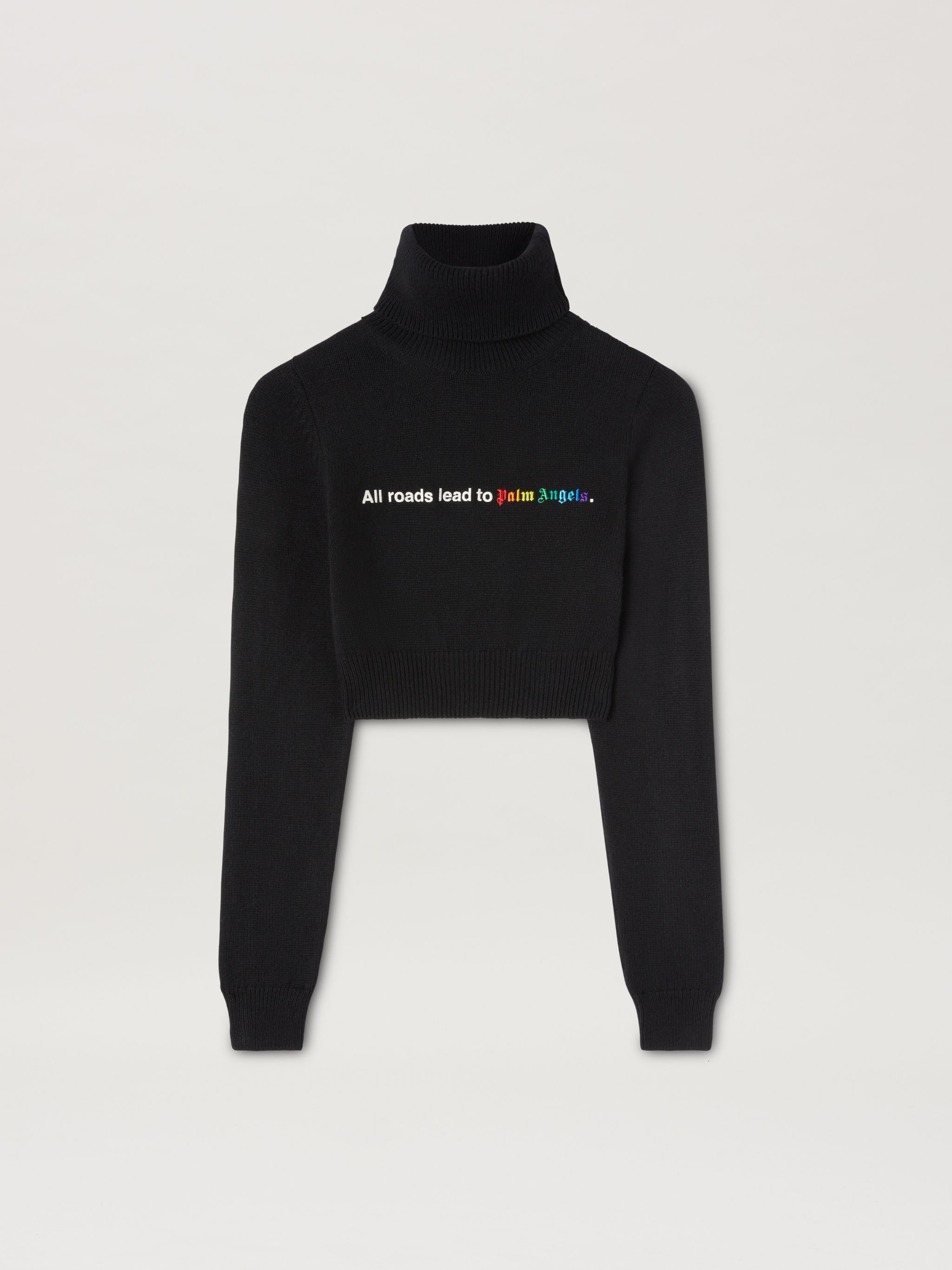 All Roads Cropped Turtleneck
