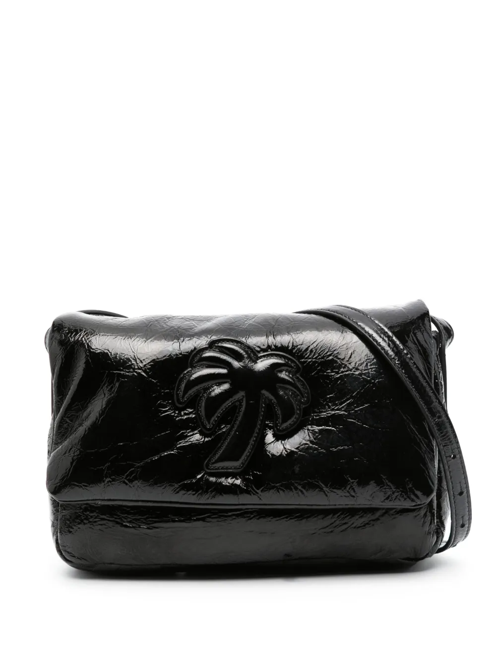 Palm Angels Palm Bridge padded crossbody bag - Nero