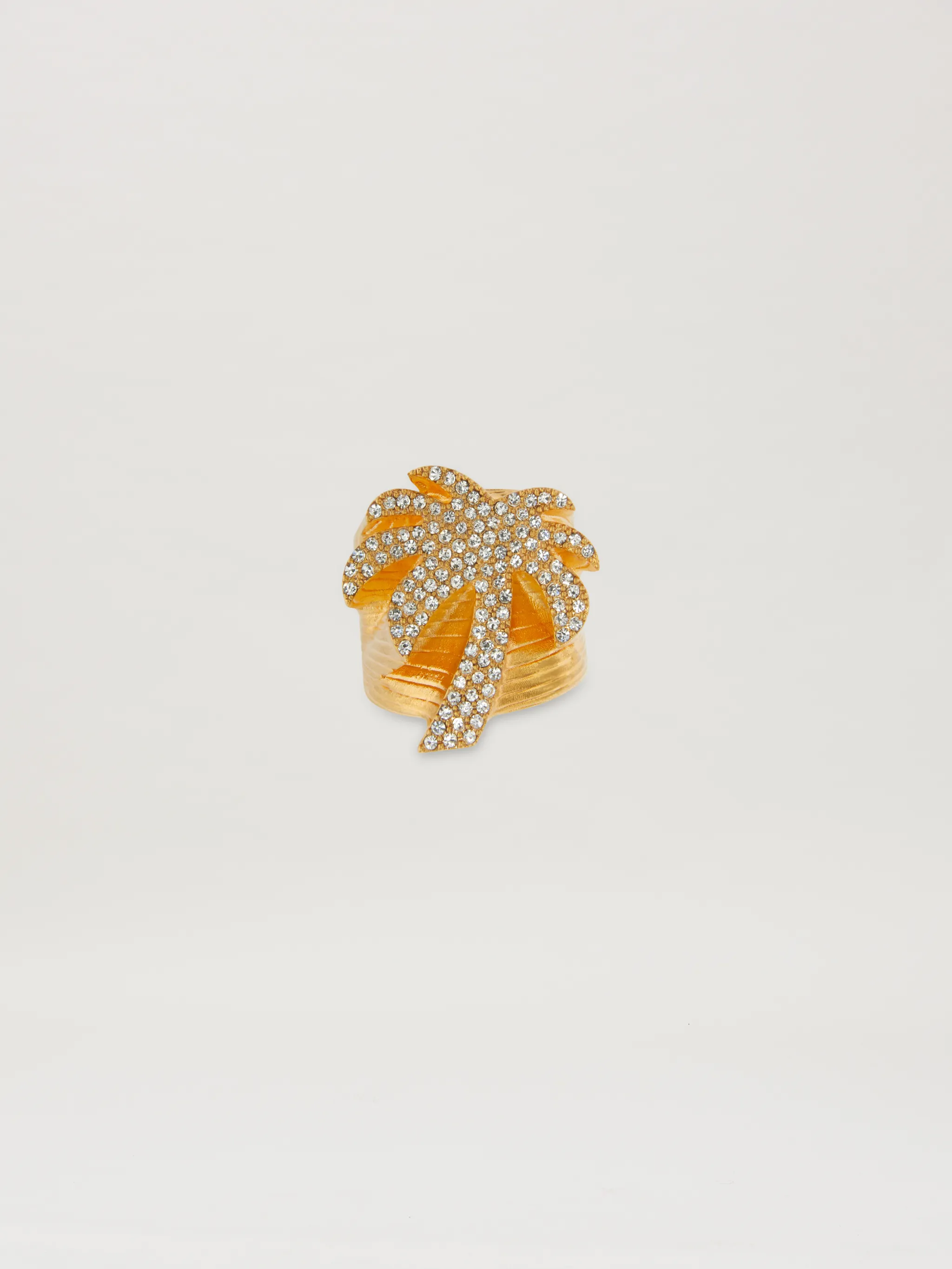 Palm Strass Ring