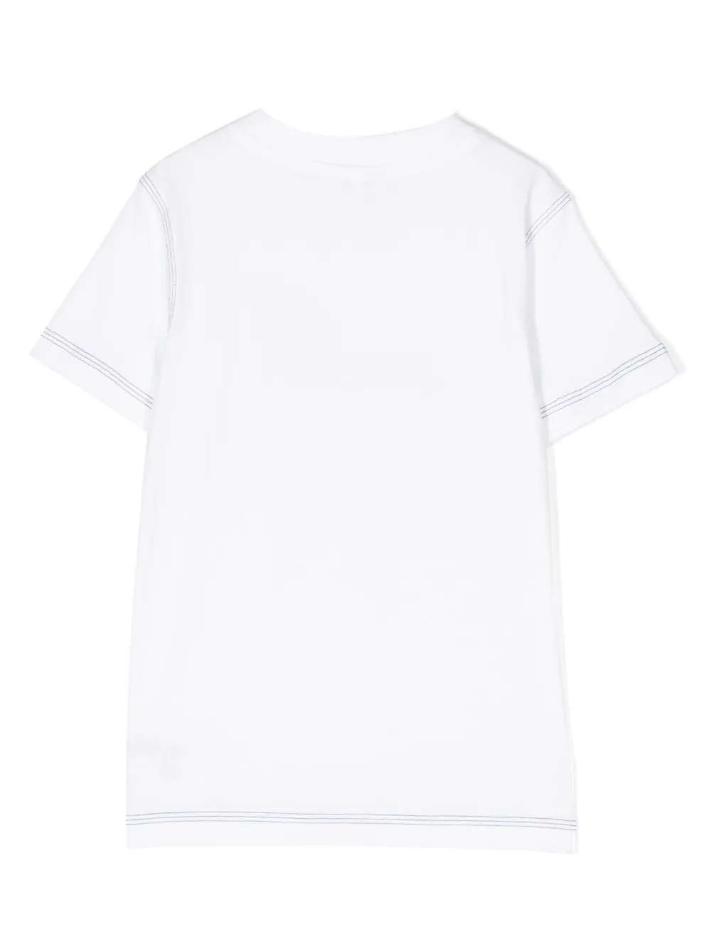 Lacoste Kids logo-print cotton T-shirt - Wit
