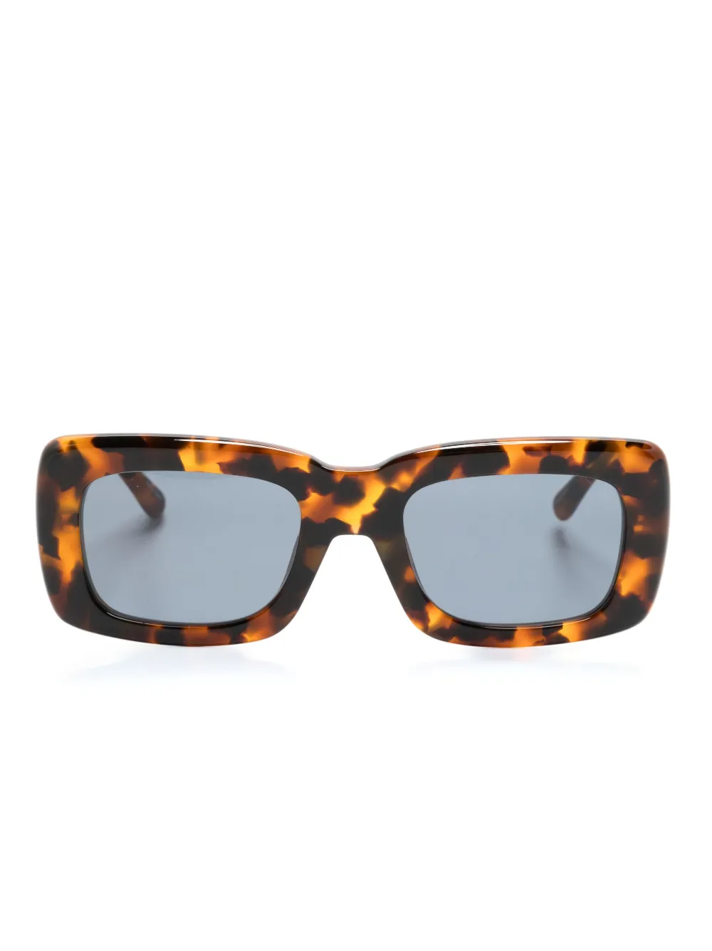 Attico Jorja Sunglasses In Brown
