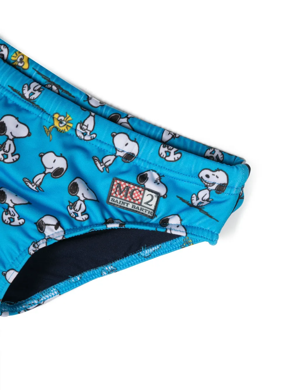 MC2 Saint Barth Kids Snoopy-print swim trunks - Blauw