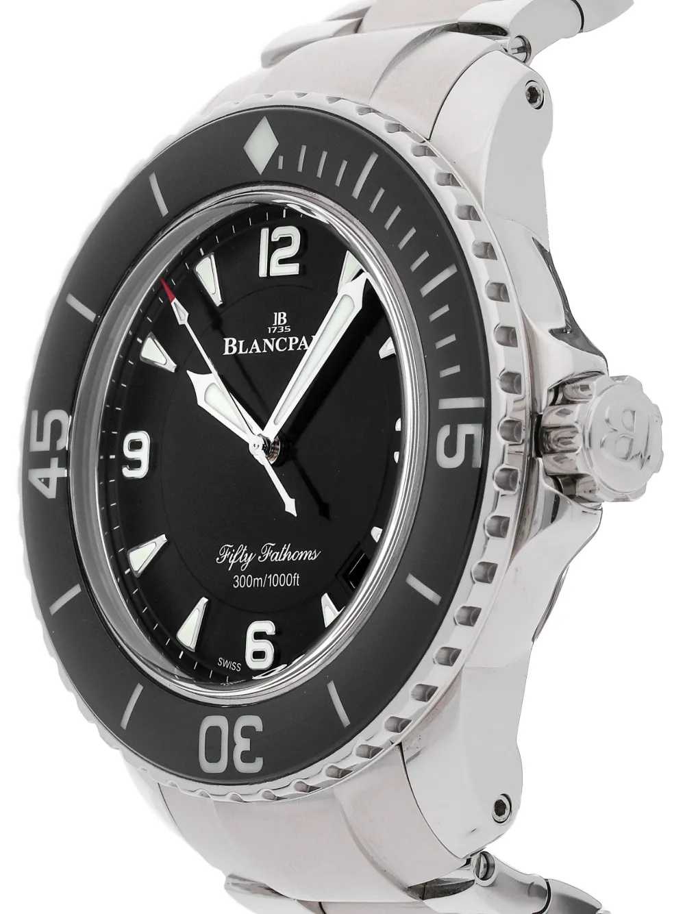 Blancpain Pre-owned Fifty Fathoms Automatique horloge - Zwart