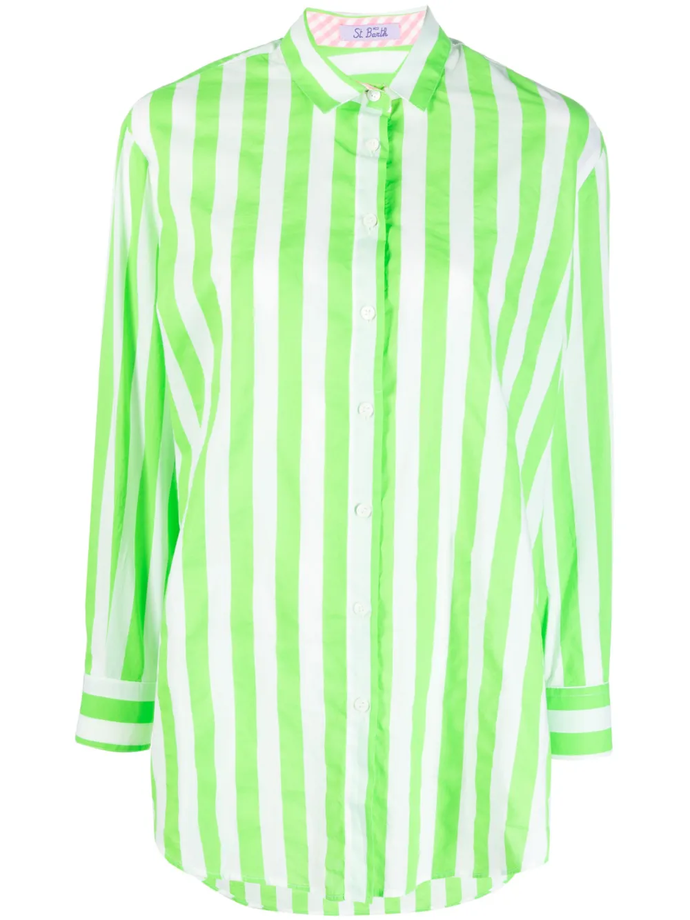 Mc2 Saint Barth Brigitte Shirt In Green