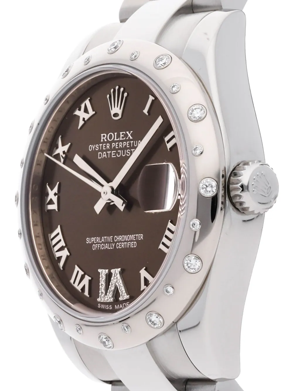 Rolex Pre-owned Datejust horloge - BROWN