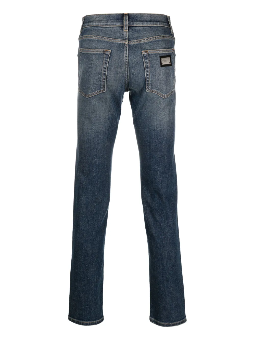 Dolce & Gabbana DG Essentials slim-fit jeans - Blauw