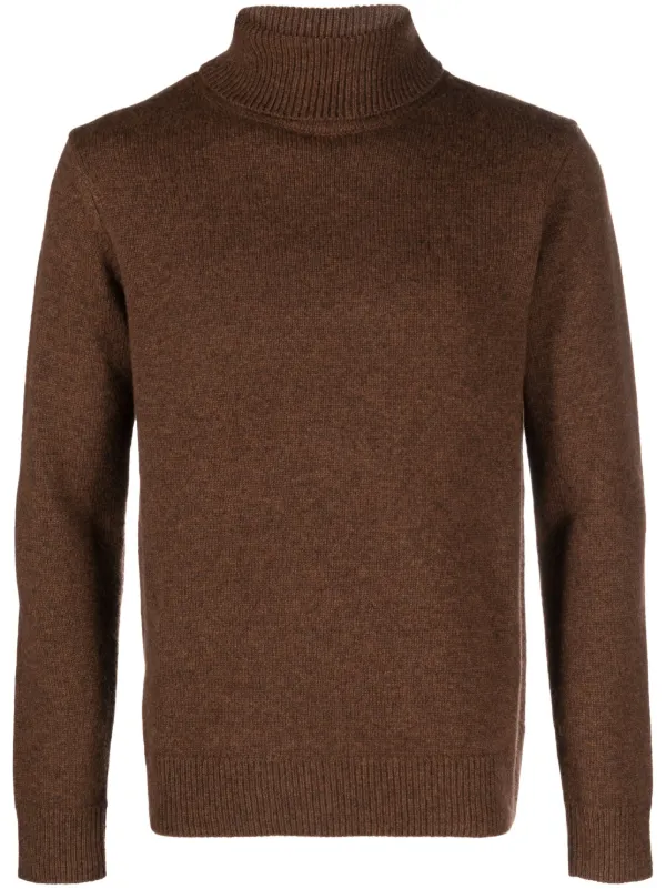 SANDRO roll neck wool blend Jumper Farfetch