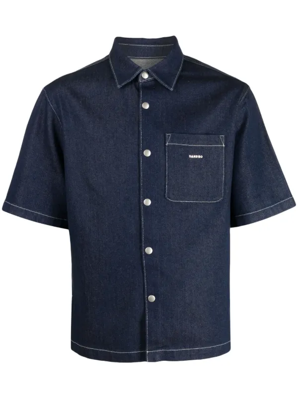 Chemise en jean sandro shop