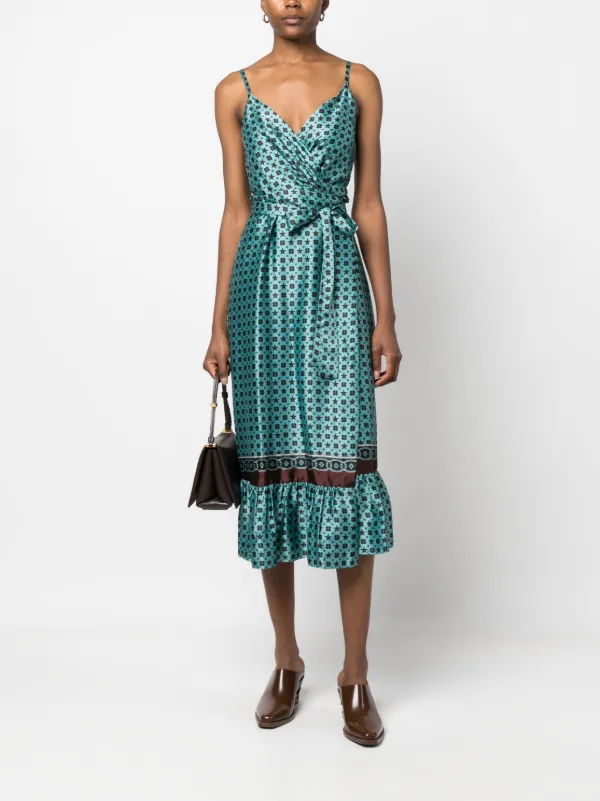 Sandro printed sales midi dress