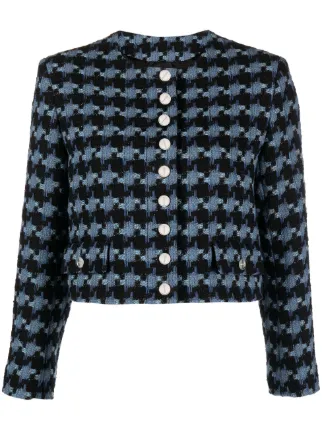 Sandro tweed jacket sale