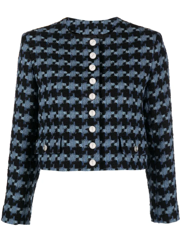 Sandro tweed blazer on sale