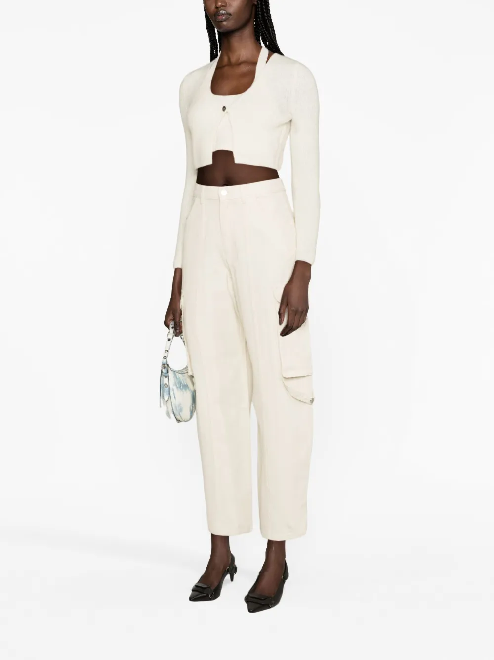 SANDRO Cargo jeans - Beige