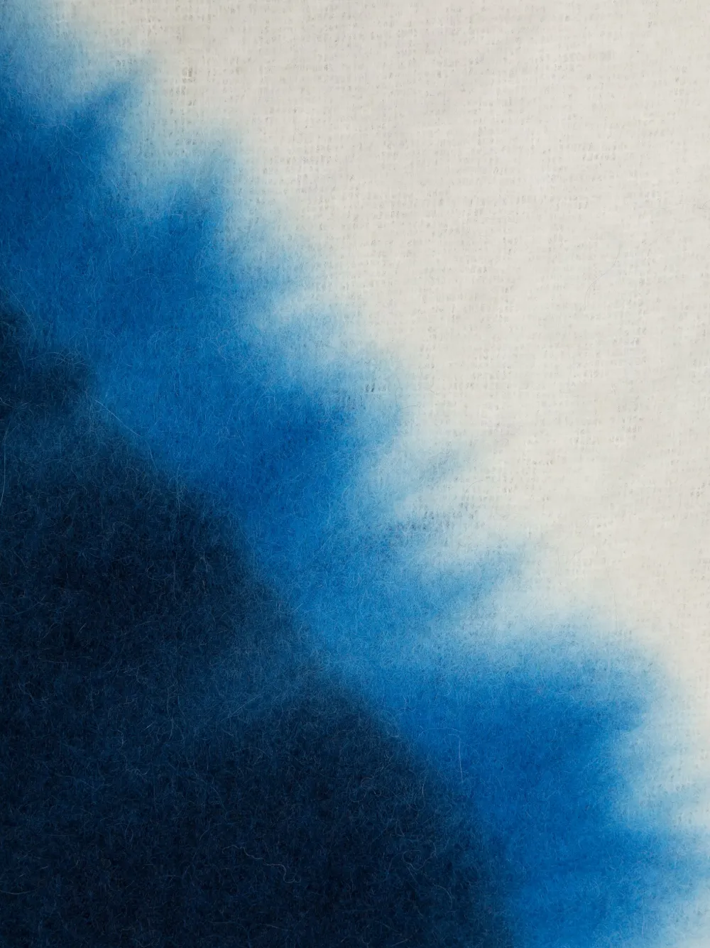 SANDRO Sjaal met franje - Blauw