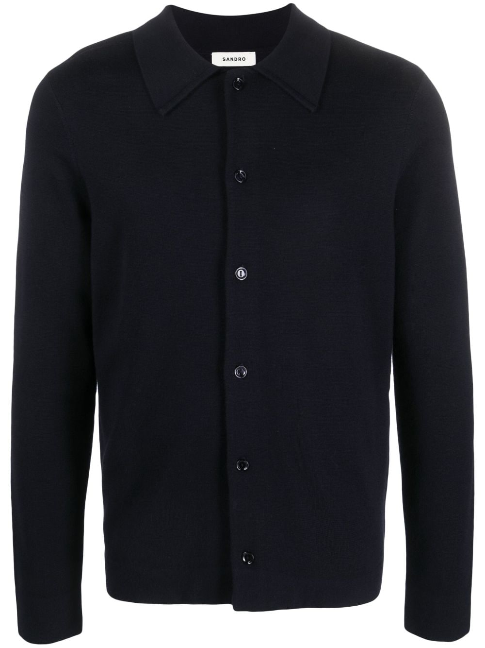 SANDRO long-sleeve Knitted Cardigan - Farfetch