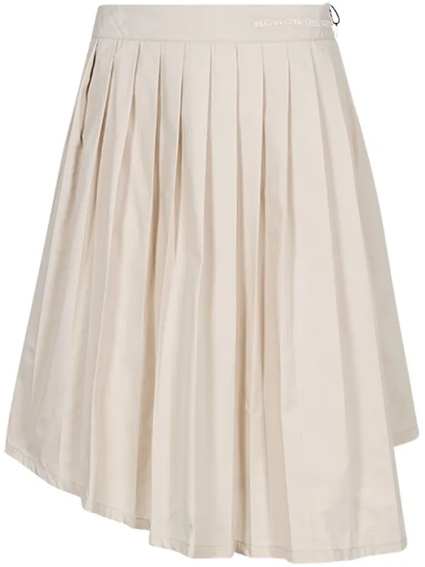 Cotton store skirt pleated