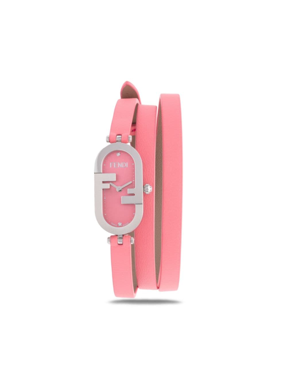 Fendi O'lock Vertical 28mm In Pink