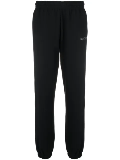 ROTATE - crystal-embellished track pants