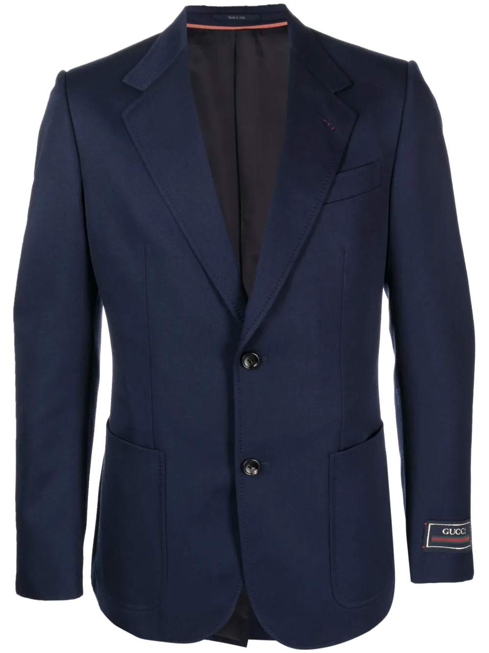Blue navy sales gucci blazer