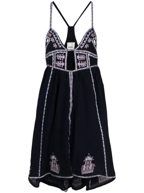 ISABEL MARANT - Bretty embroidered minidress