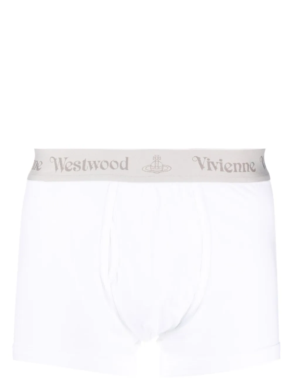 Vivienne Westwood two-pack logo-waistband briefs - Wit