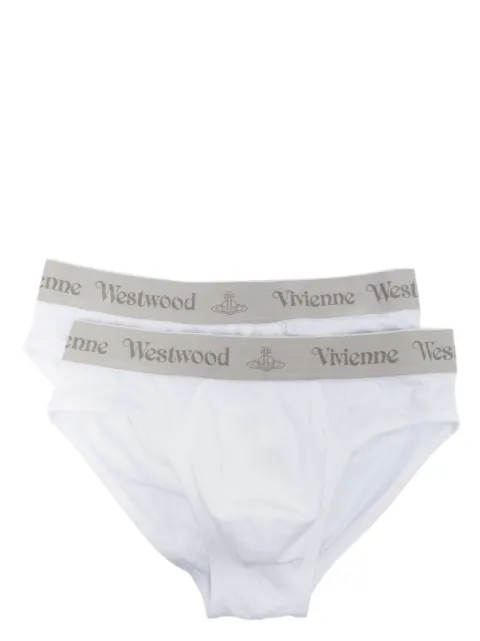 Vivienne Westwood - two-pack logo-waistband briefs
