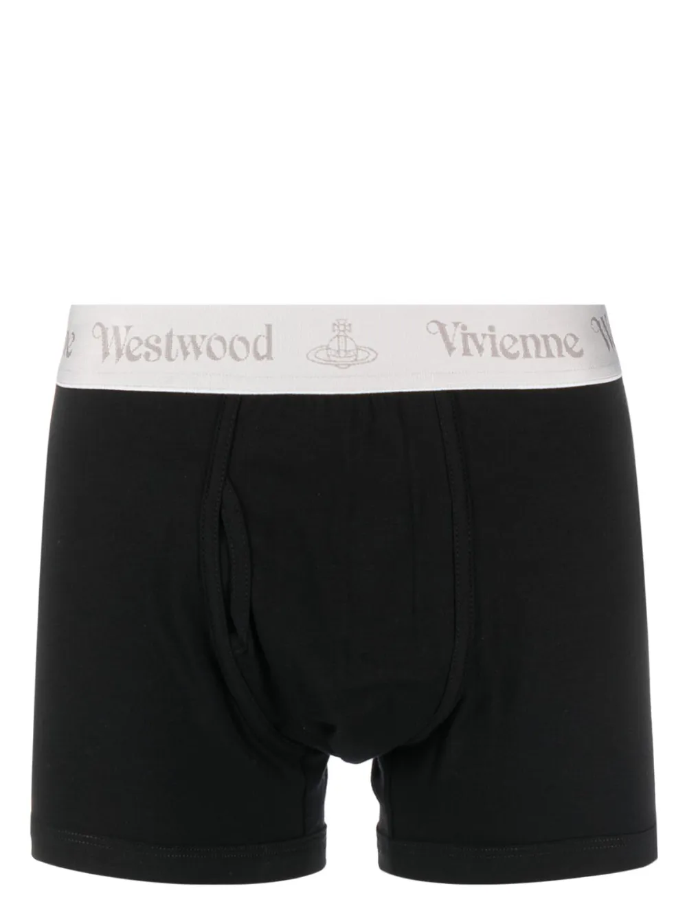 Vivienne Westwood two-pack logo-waistband briefs - Zwart