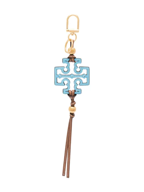 Tory Burch - engraved-logo keyring