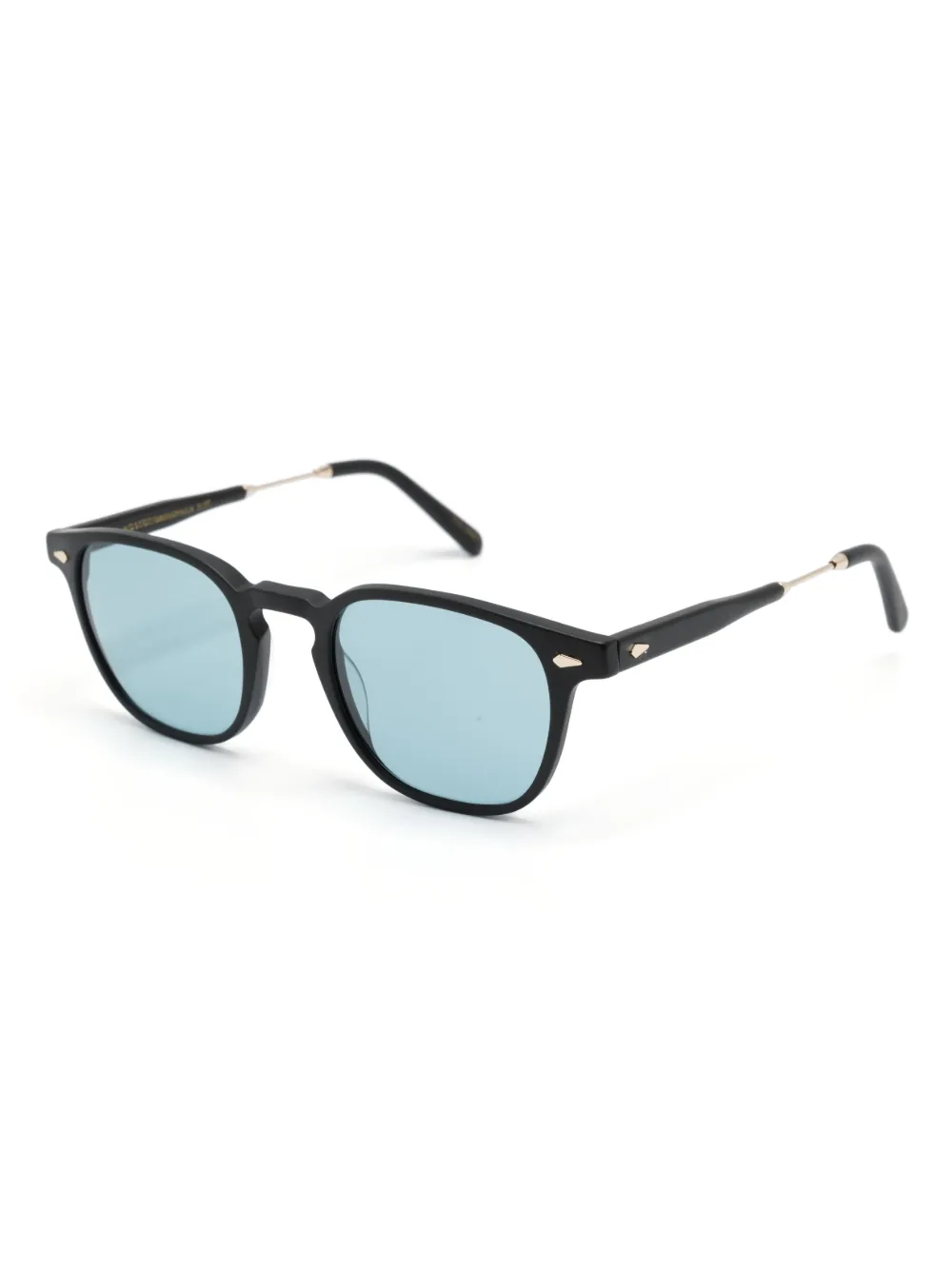 Moscot Genug zonnebril met vierkant montuur - Zwart