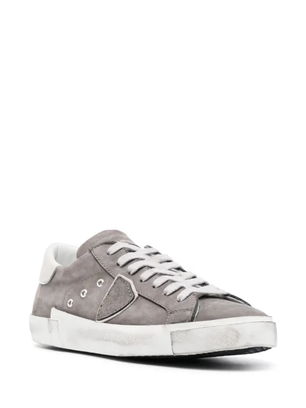 Philippe Model Paris PRSX Suede low top Sneakers Farfetch
