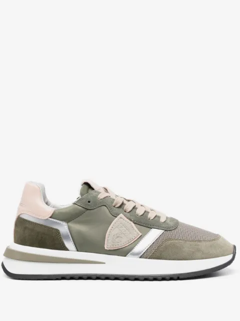 Philippe Model Paris leather-panelled low-top sneakers