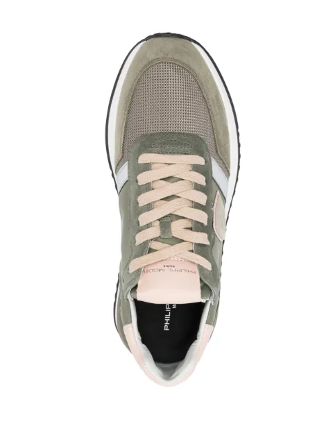 Philippe Model Paris leather-panelled low-top sneakers TYLDW037 - 3